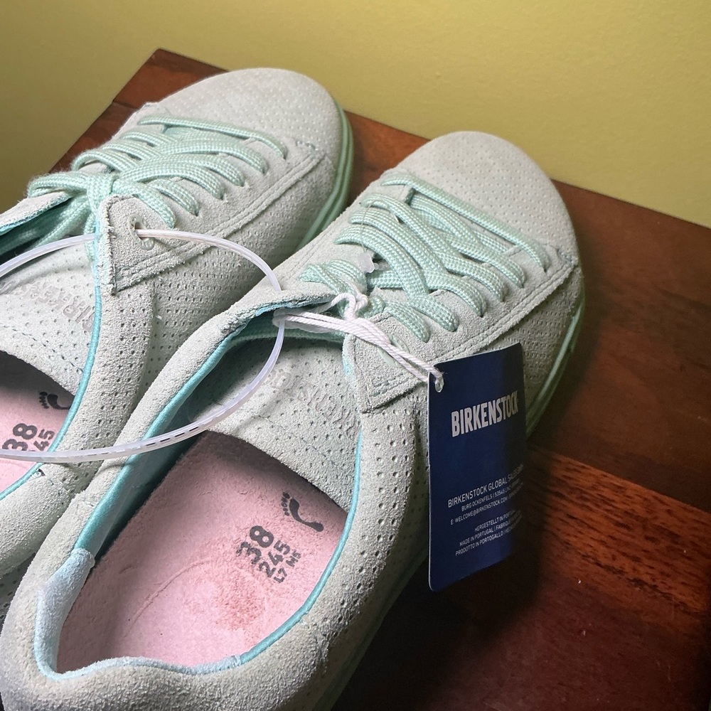 Mint Green NWT Birkenstock Bend Low Sneakers - Picture 6 of 6